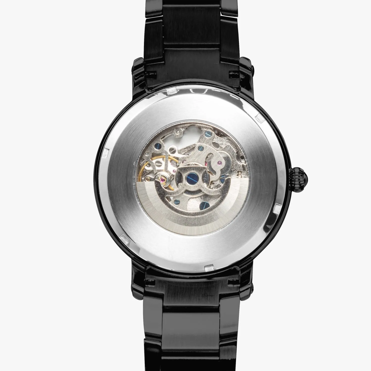 FZ African Print Steel Strap Automatic Watch