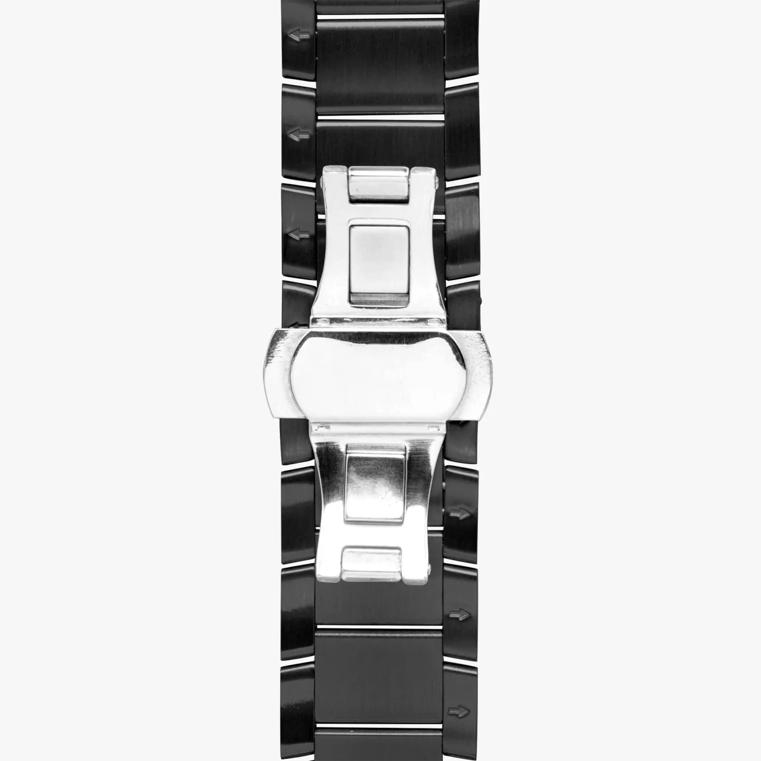 FZ African Print Steel Strap Automatic Watch