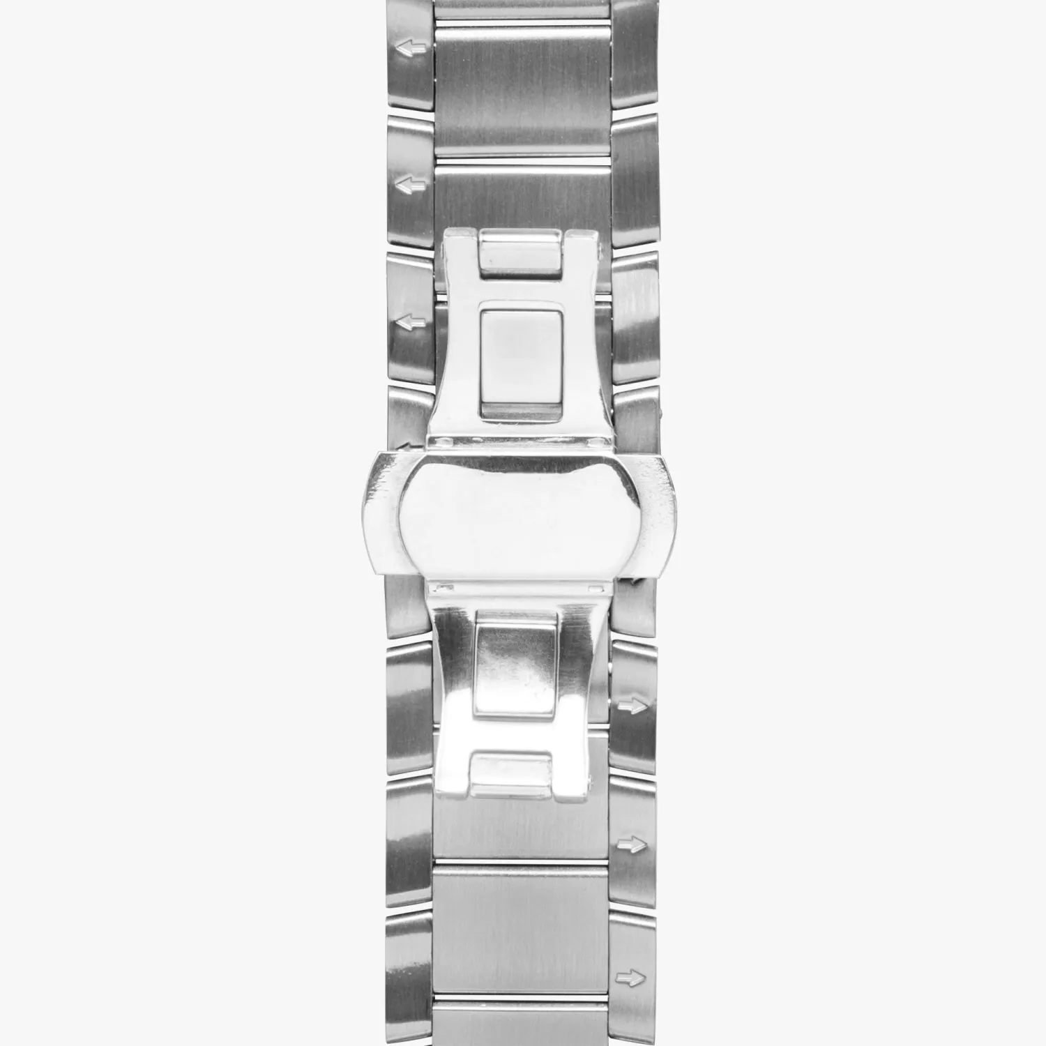 FZ African Print Steel Strap Automatic Watch
