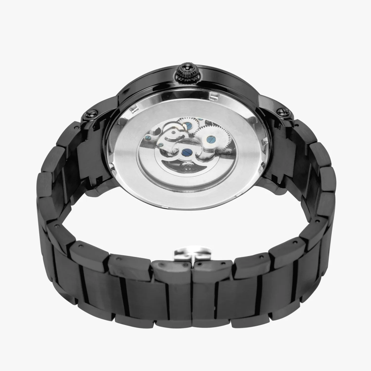 FZ African Print Steel Strap Automatic Watch