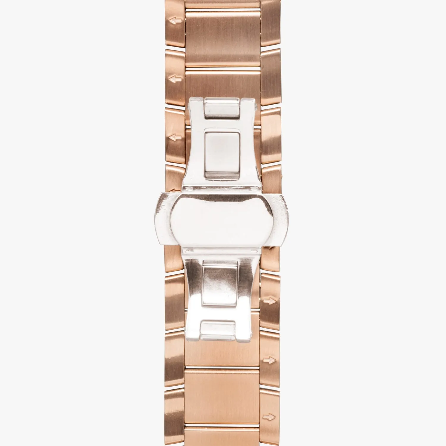 FZ African Print Steel Strap Automatic Watch