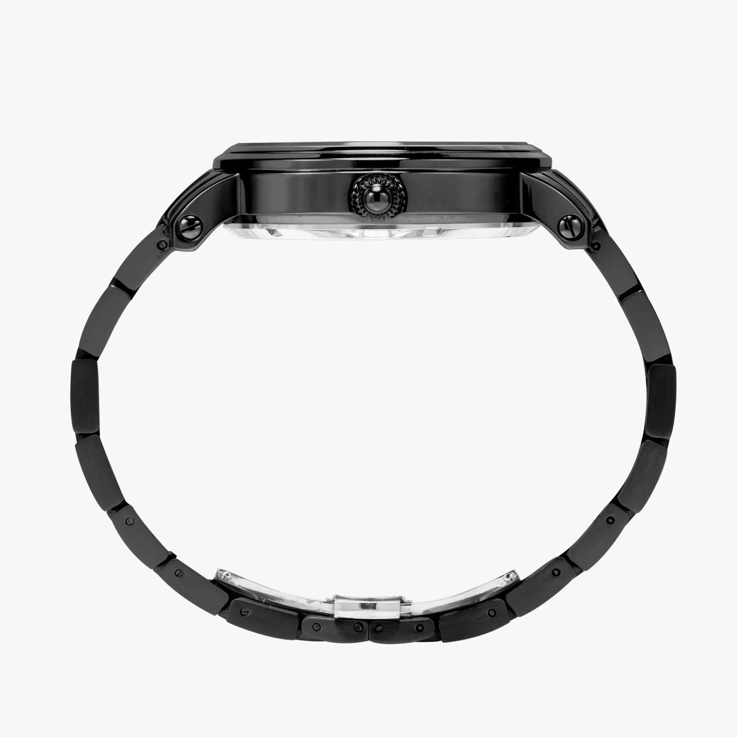 FZ African Print Steel Strap Automatic Watch