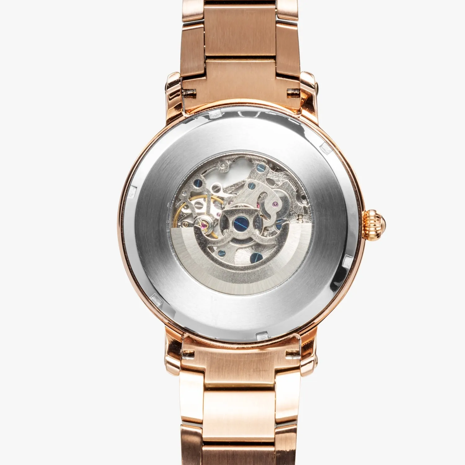 FZ African Print Steel Strap Automatic Watch
