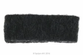 Garðaprjón - Black Heather Headband