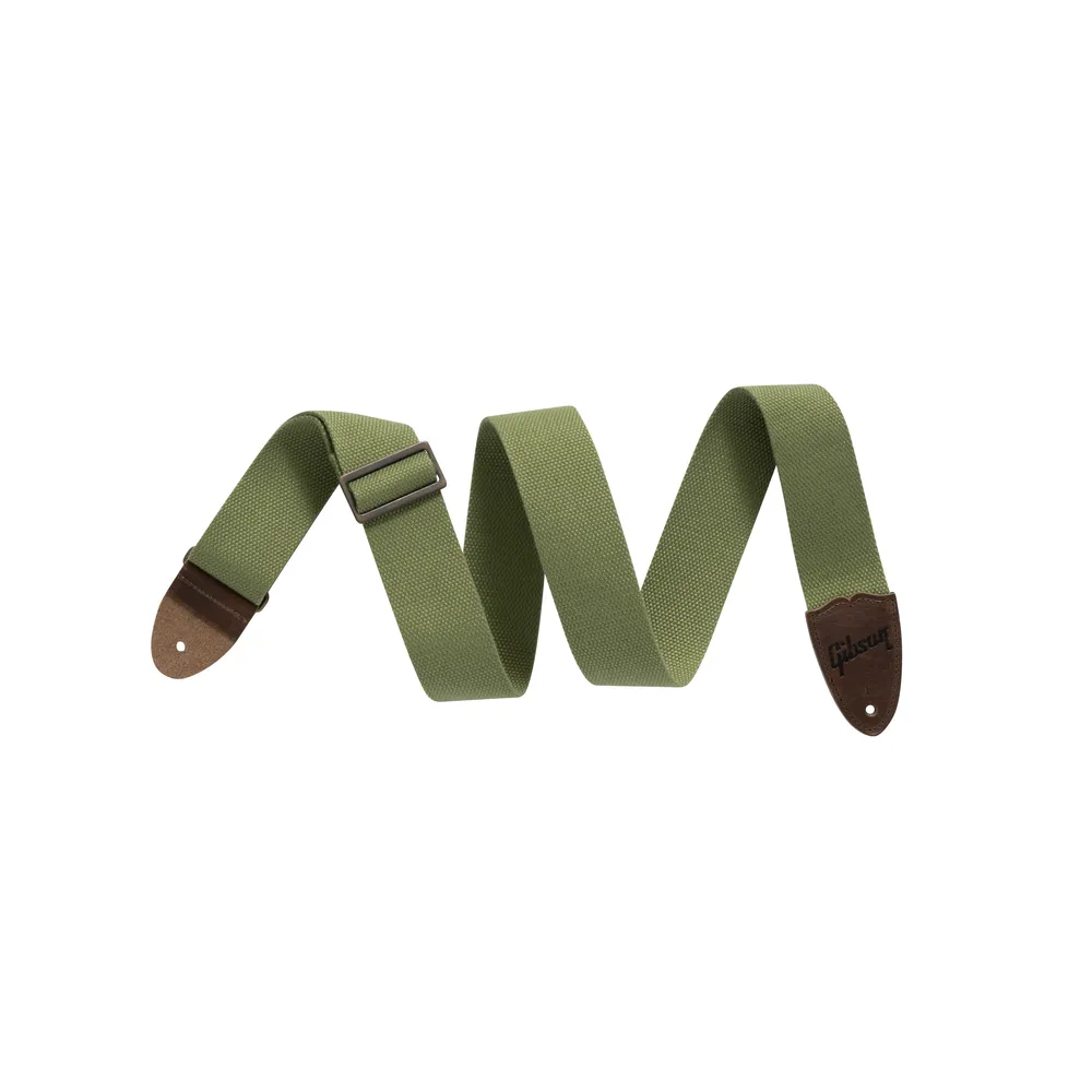 Gibson Canvas Strap Green