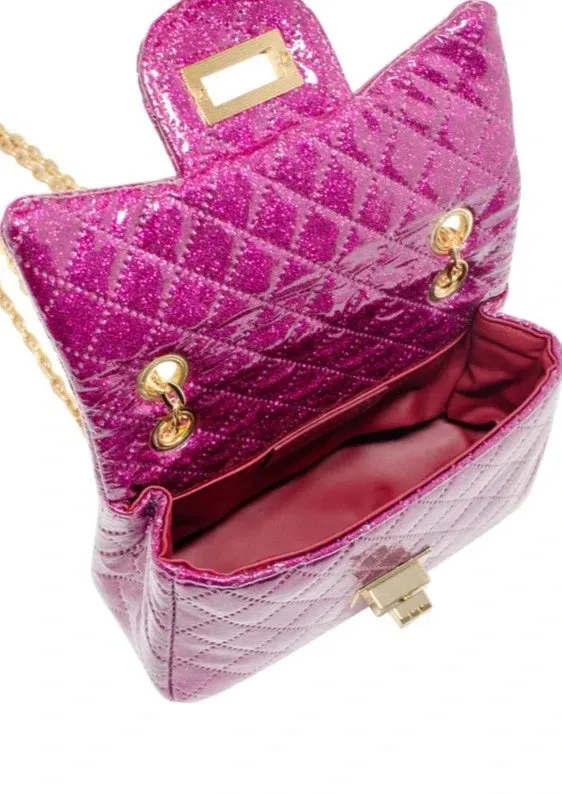 girls sparkle classic mini bag