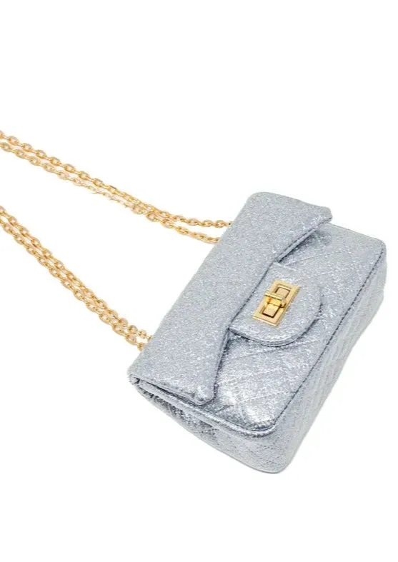 girls sparkle classic mini bag