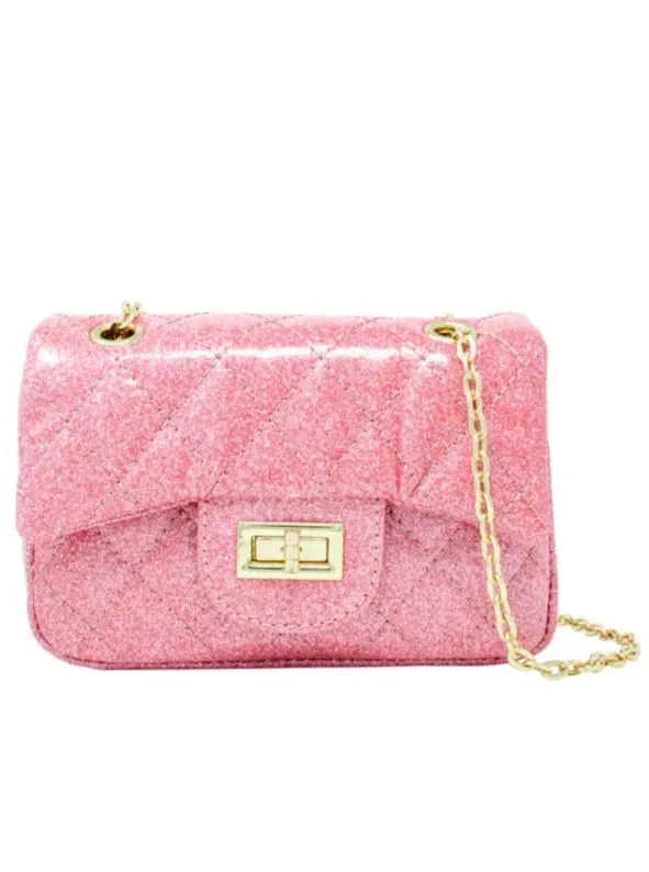 girls sparkle classic mini bag