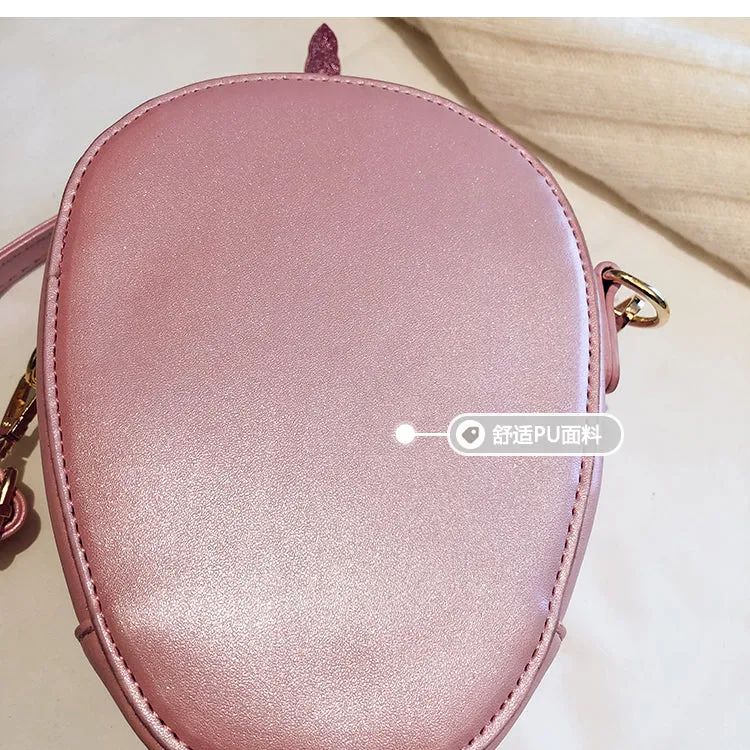 Glittery Mini Unicorn Crossbody Bag Purse