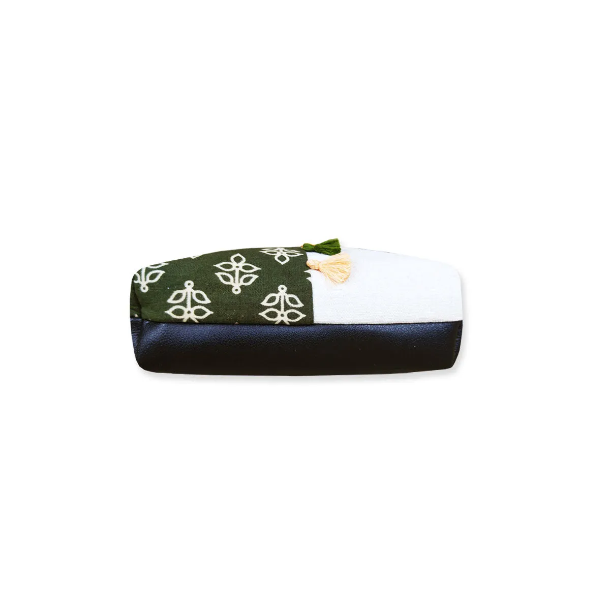 Green Leaves Tiles Sling/Pouch Bag Combo