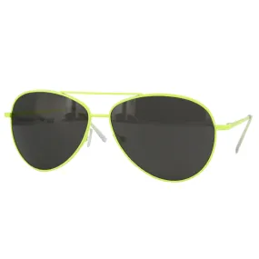 grinderPUNCH - Bright Neon Aviator Sunglasses
