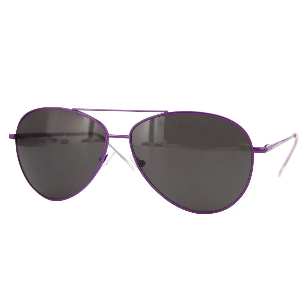 grinderPUNCH - Bright Neon Aviator Sunglasses