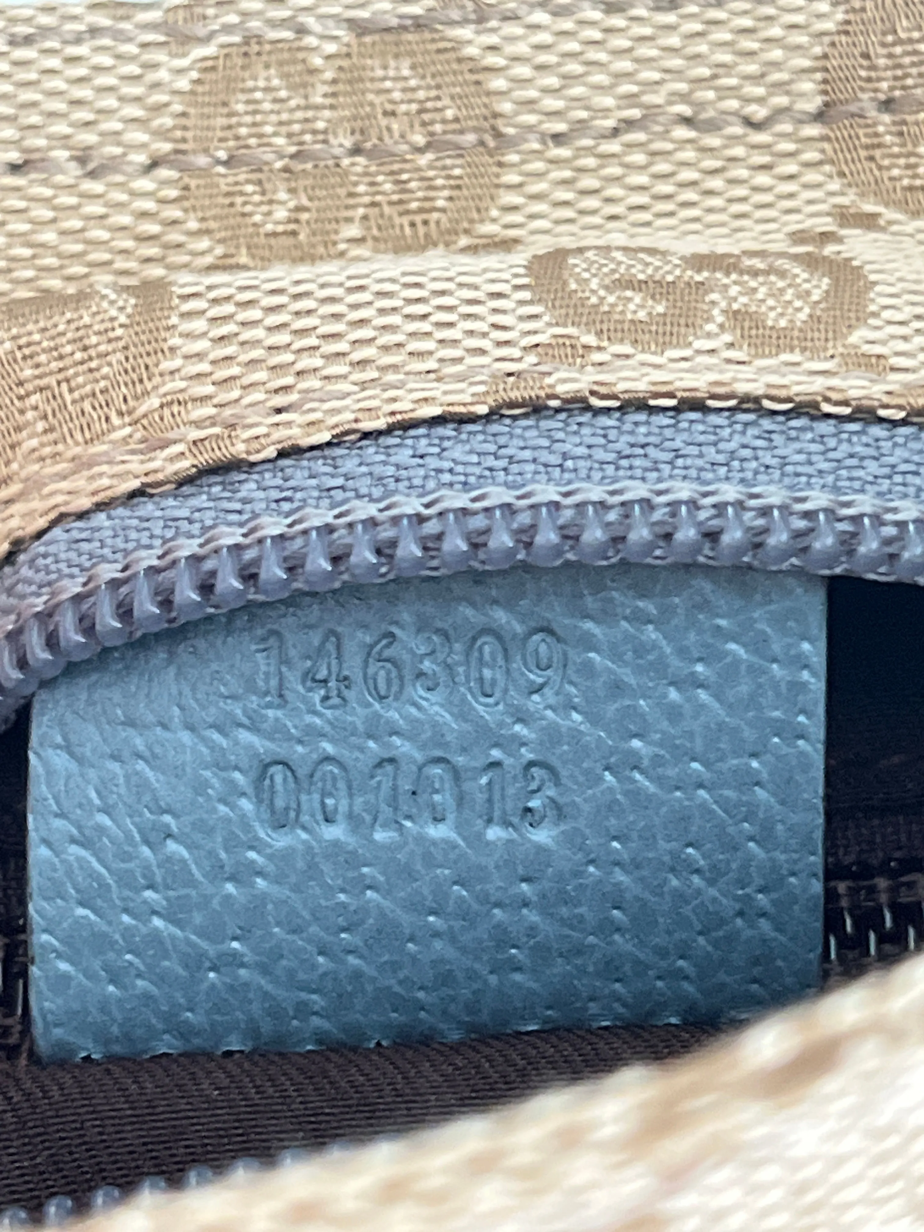 GUCCI - GG CANVAS WEB STRAP SMALL CROSSBODY BAG