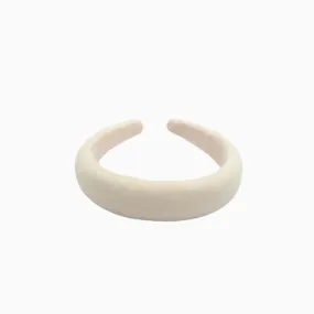 Headband - Snowy Puff