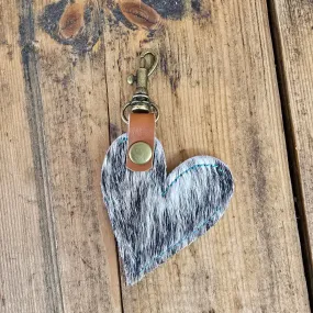Heart Handbag Charm (Graffiti)