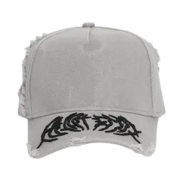 HELIOT EMIL Distorted Cap Gray