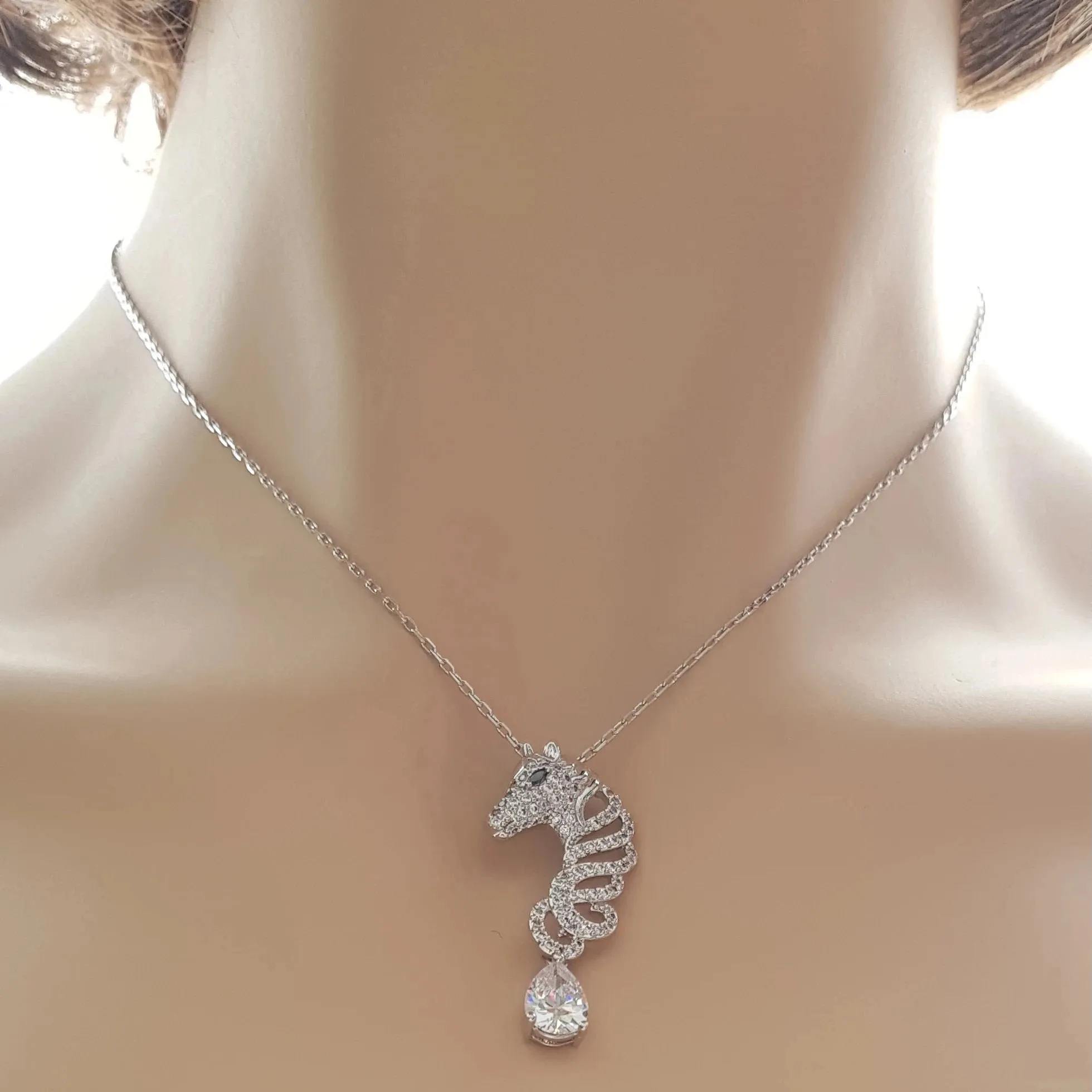 Horse Necklace- Lucky