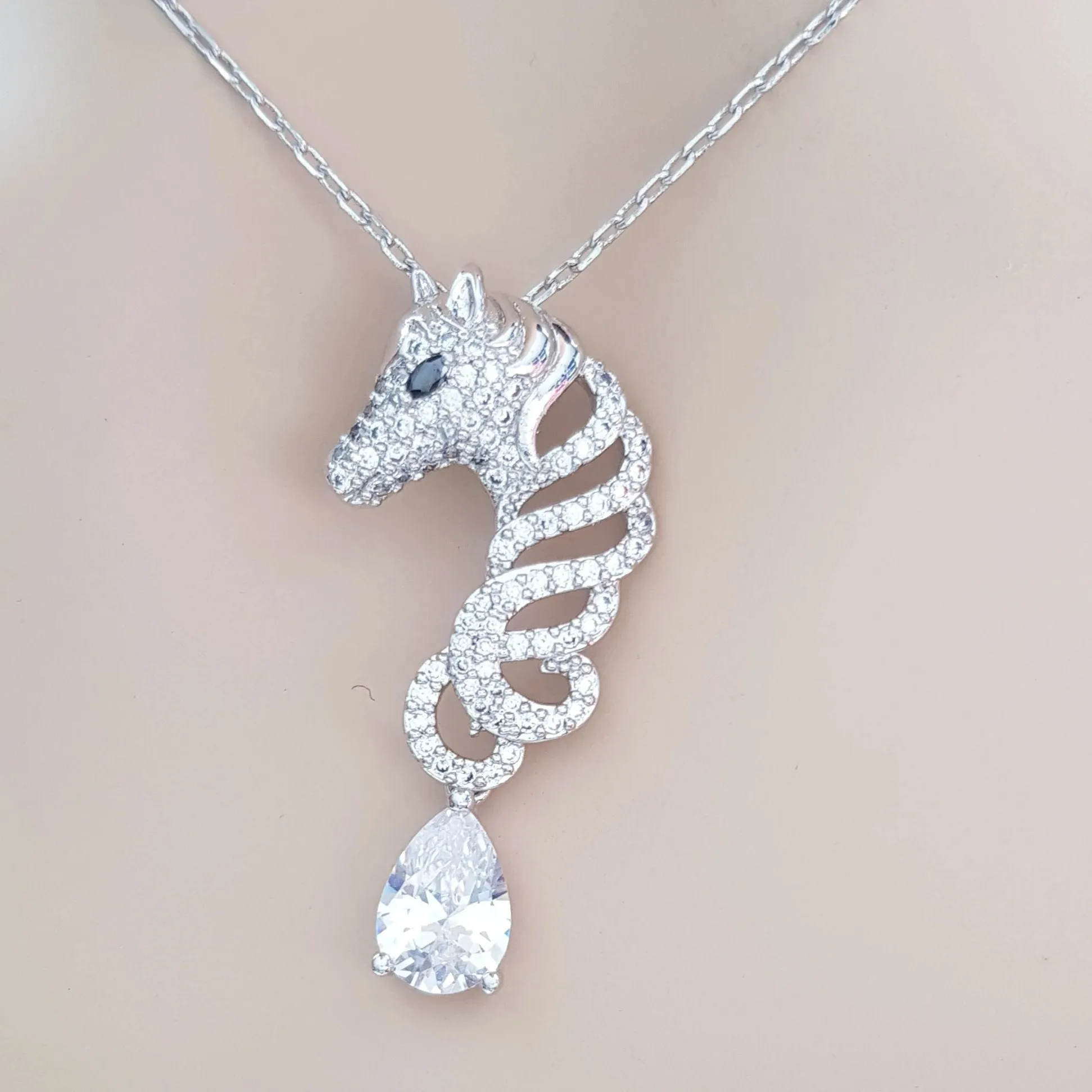 Horse Necklace- Lucky