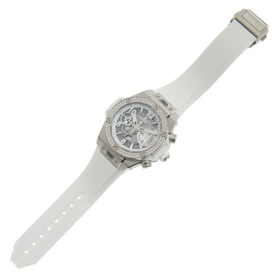 Hublot Big Bang Chronograph Automatic Diamond Silver Dial Men's Watch 441.NE.2010.RW.1104