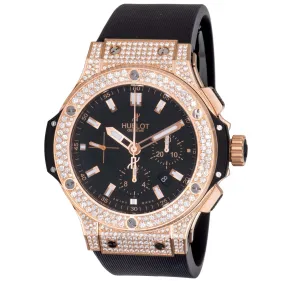 Hublot Big Bang Chronograph Diamond 44mm Men's Watch 301.PX.1180.RX.1704