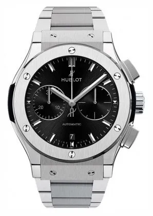 Hublot Classic Fusion Mat Black Dial Men's Chronograph Watch 521.NX.1171.NX