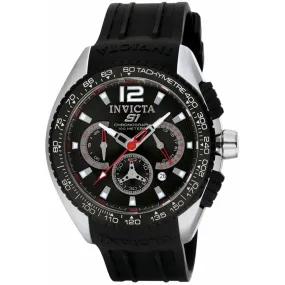 Invicta 1453 Men's S1 Racing Black Dial Chronograph Watch