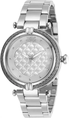 Invicta Bolt White Dial Stainless Steel Ladies Watch 28923