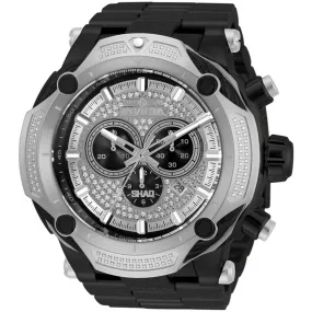 Invicta Men's Chrono Watch - Shaq Diamond Black IP Stainless Steel Bracelet | 33675