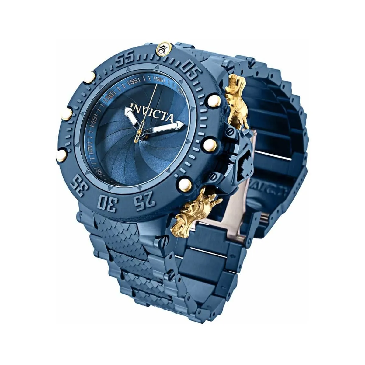 Invicta Men's Chronograph Watch - Subaqua Noma VII Diamond Dark Blue Bracelet | 32954
