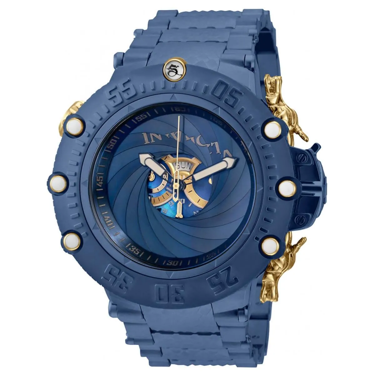 Invicta Men's Chronograph Watch - Subaqua Noma VII Diamond Dark Blue Bracelet | 32954