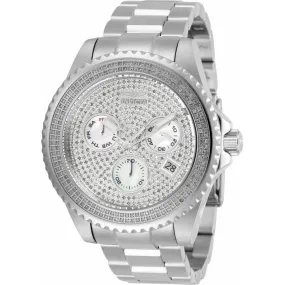 Invicta Men's Diamond Watch - Pro Diver MOP Dial Stainless Steel Bracelet | 30330