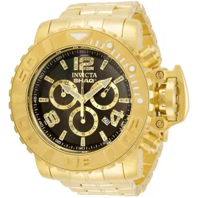 Invicta Men's Diamond Watch - Shaq Chronograph Black Dial Bracelet | 33718