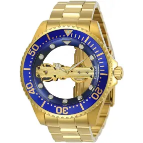 Invicta Men's Pro Diver Analog Mechanical Stainless Steel 100m Watch 24695
