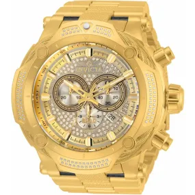 Invicta Men's Watch - Shaq Chronograph Diamond Yellow Stainless Steel Bracelet | 33956