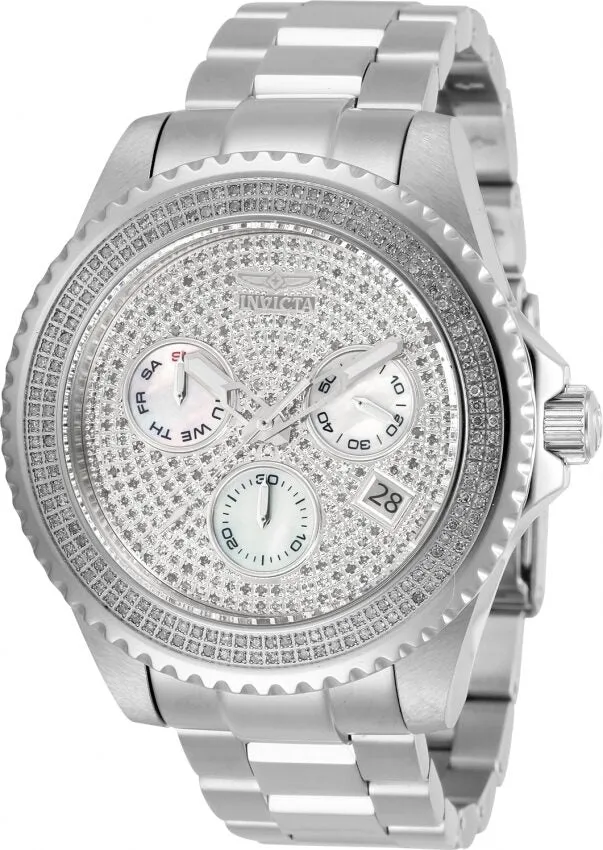 Invicta Pro Diver Chronograph Quartz 1.94 Ct Diamond Men's Watch 30330