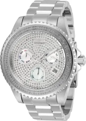 Invicta Pro Diver Chronograph Quartz 1.94 Ct Diamond Men's Watch 30330