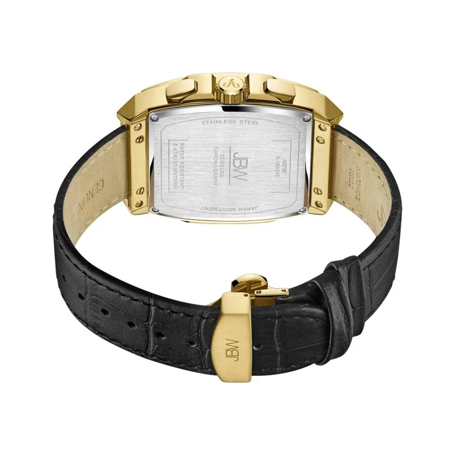 JBW Echelon Quartz Diamond Gold Dial Men's Watch J6379E