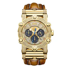 JBW Men's 10 YR Anniversary Phantom 1.96 ctw Diamond & Chronograph Watch JB-6215-10C