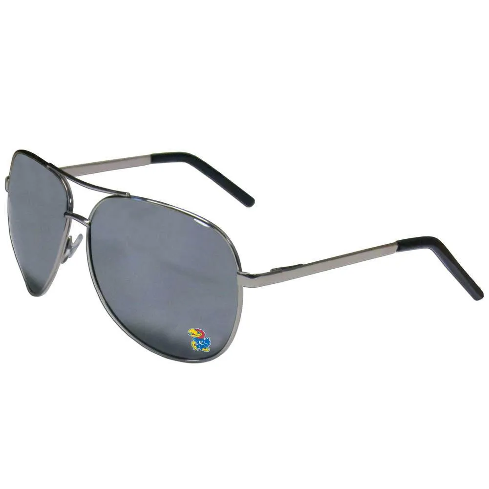Kansas Jayhawks Aviator Sunglasses