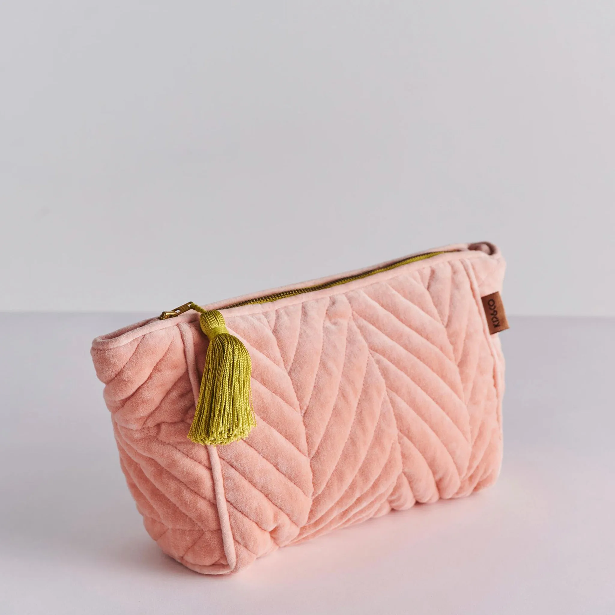 Kip & Co Velvet Toiletry Bag - Tuscan Sunset