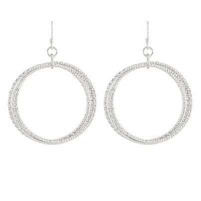 Layered Circle Earrings
