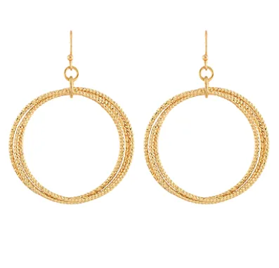Layered Circle Earrings