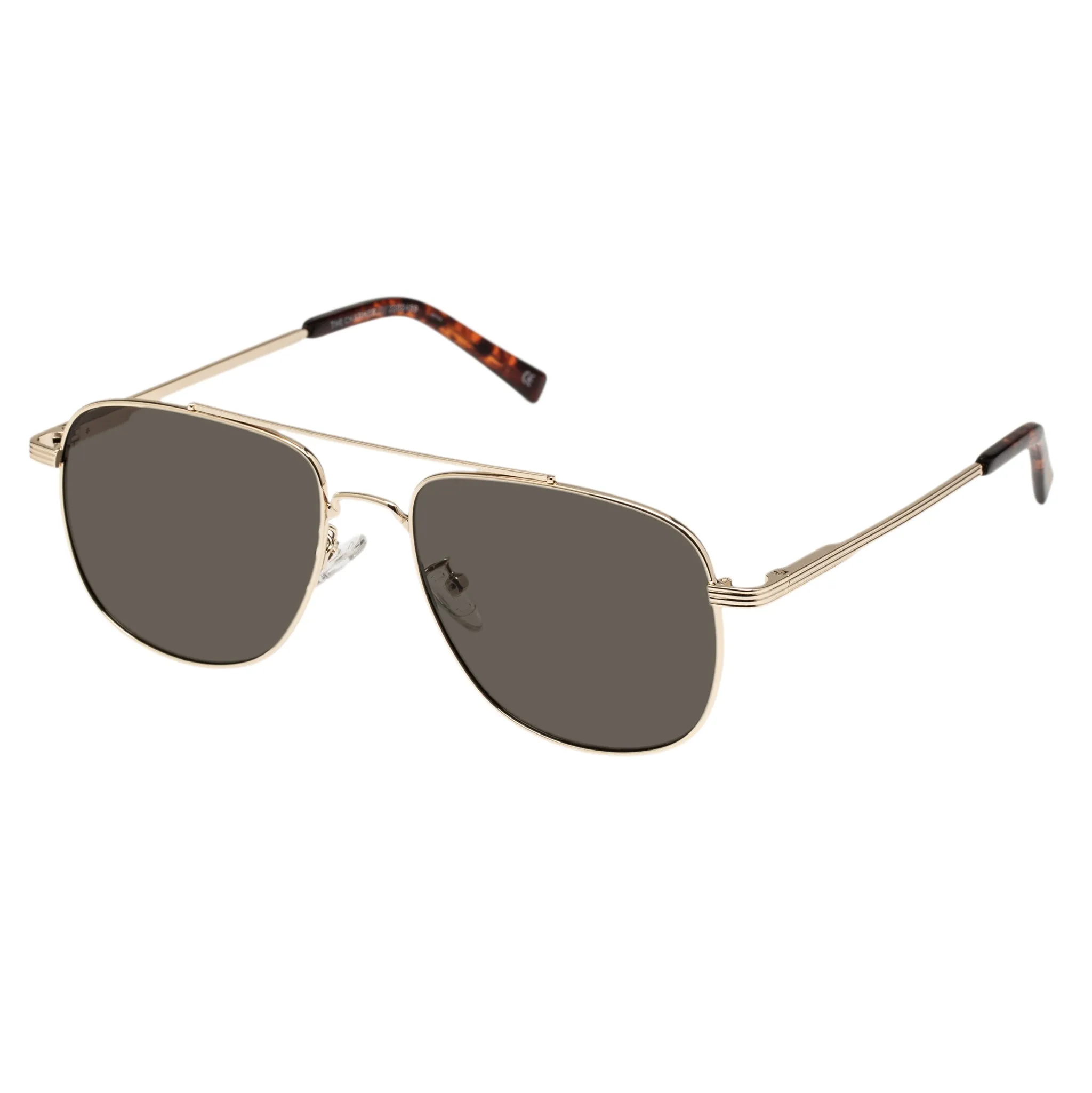Le Specs The Charmer - Gold Khaki Mono