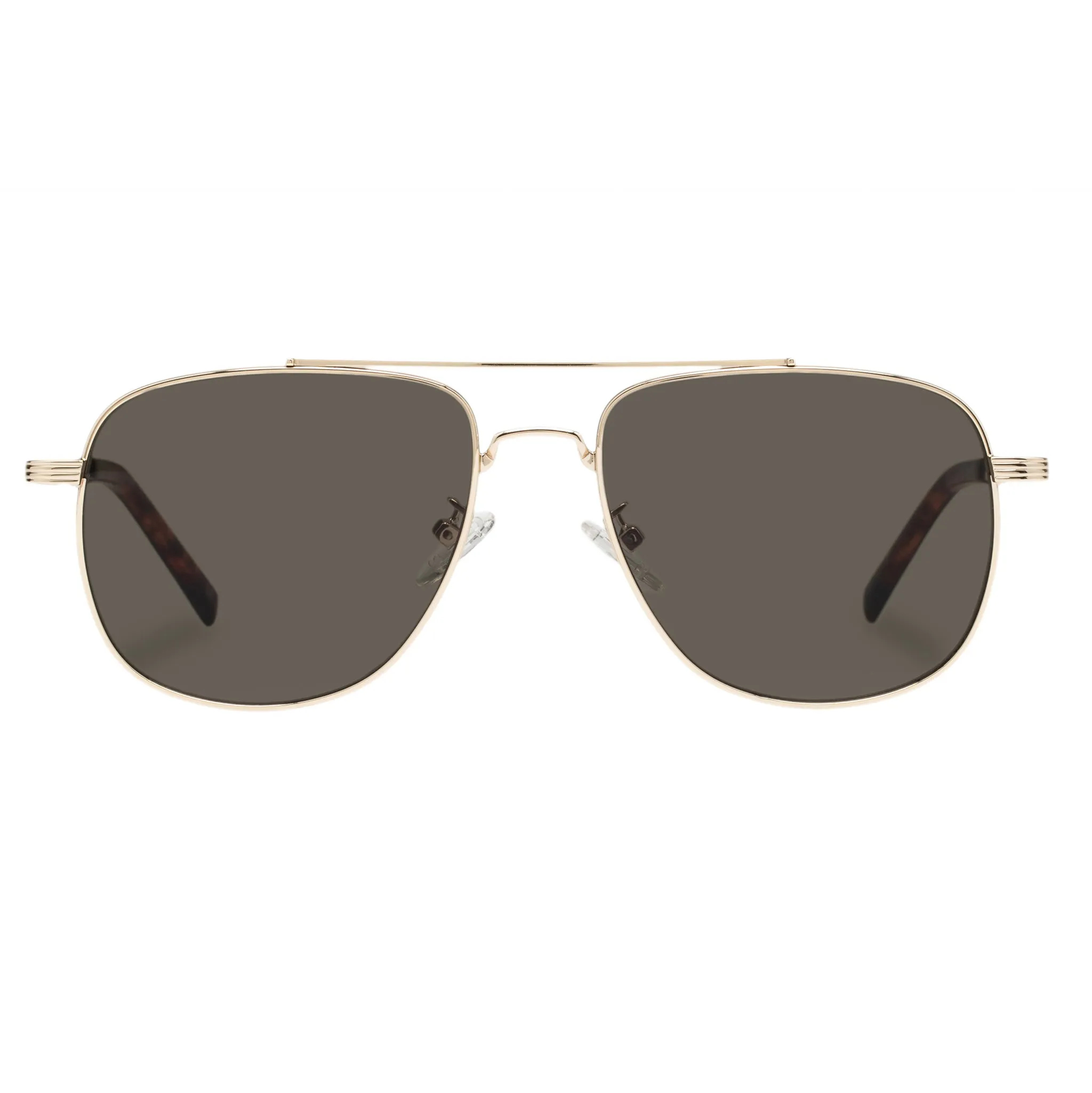 Le Specs The Charmer - Gold Khaki Mono