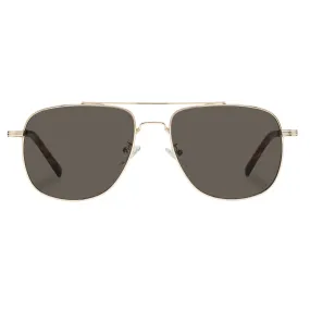 Le Specs The Charmer - Gold Khaki Mono