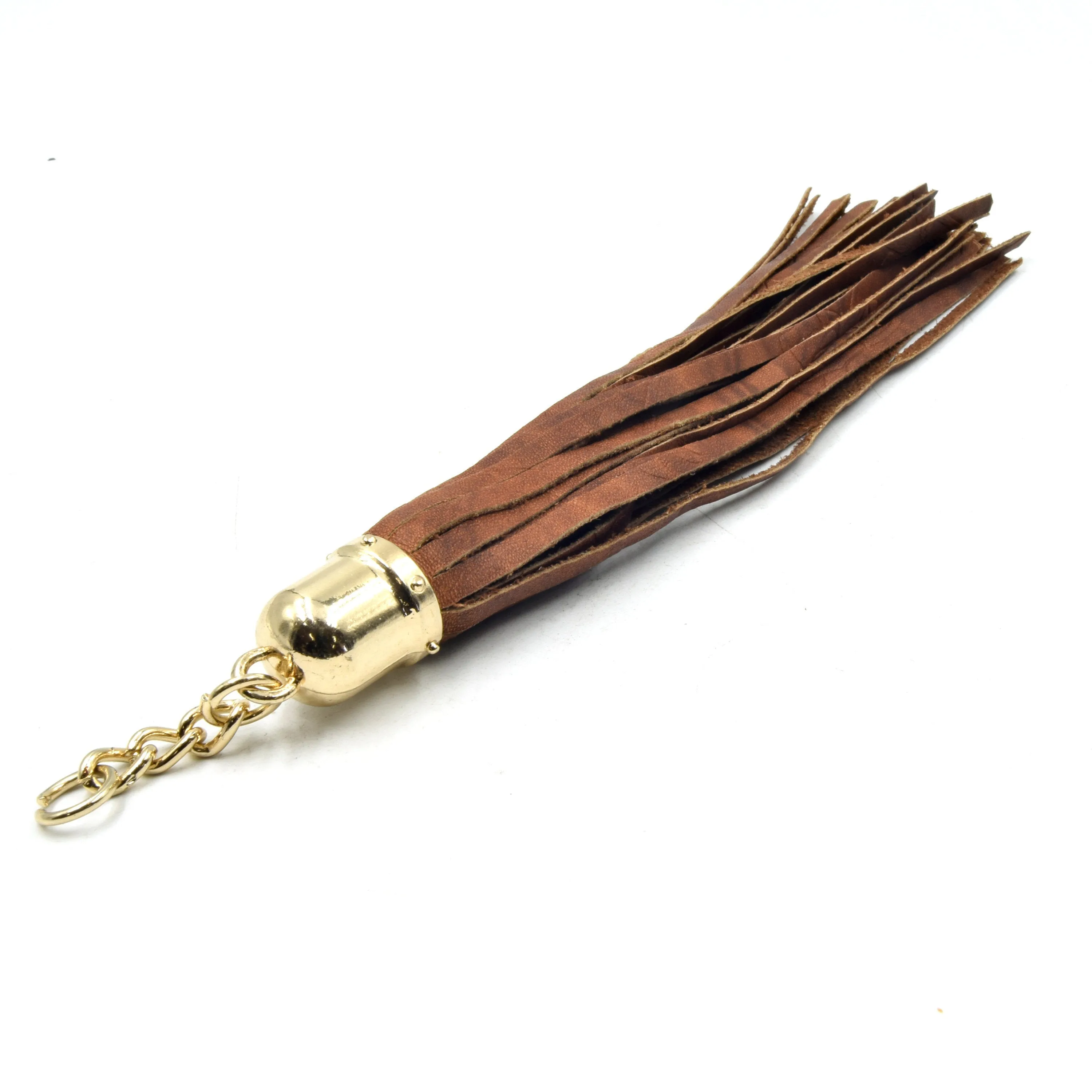 Leather Tassels | 7 inch with Attached Ring | Purse Accessories