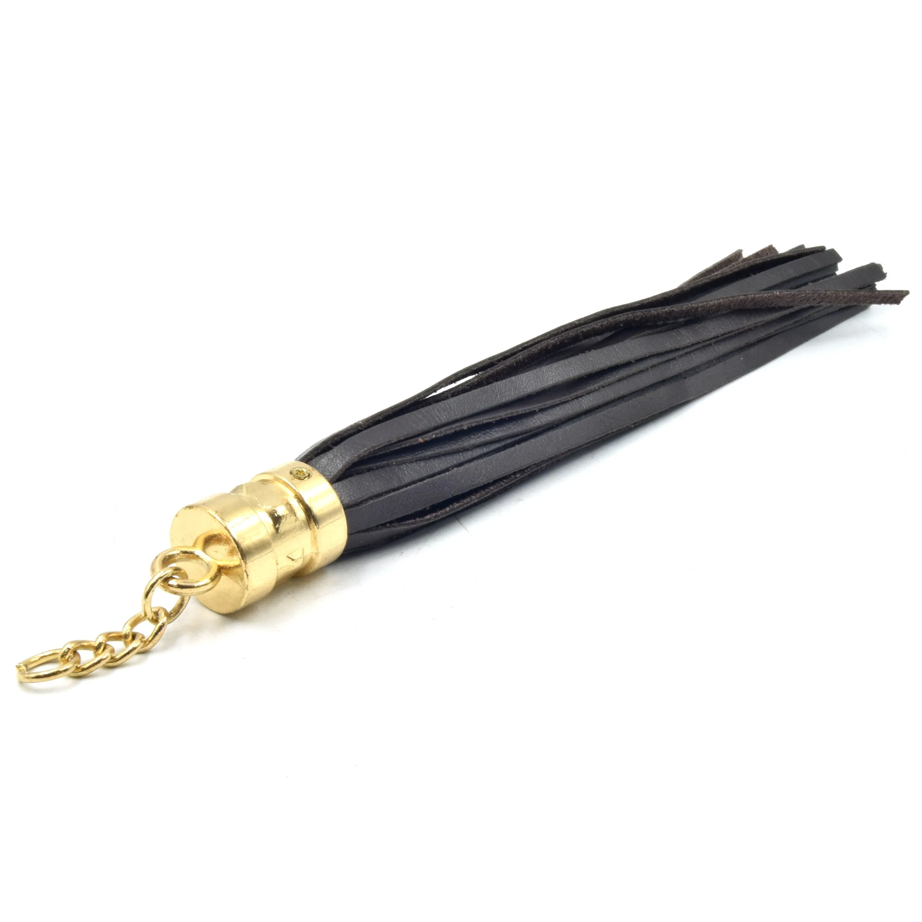 Leather Tassels | 7 inch with Attached Ring | Purse Accessories