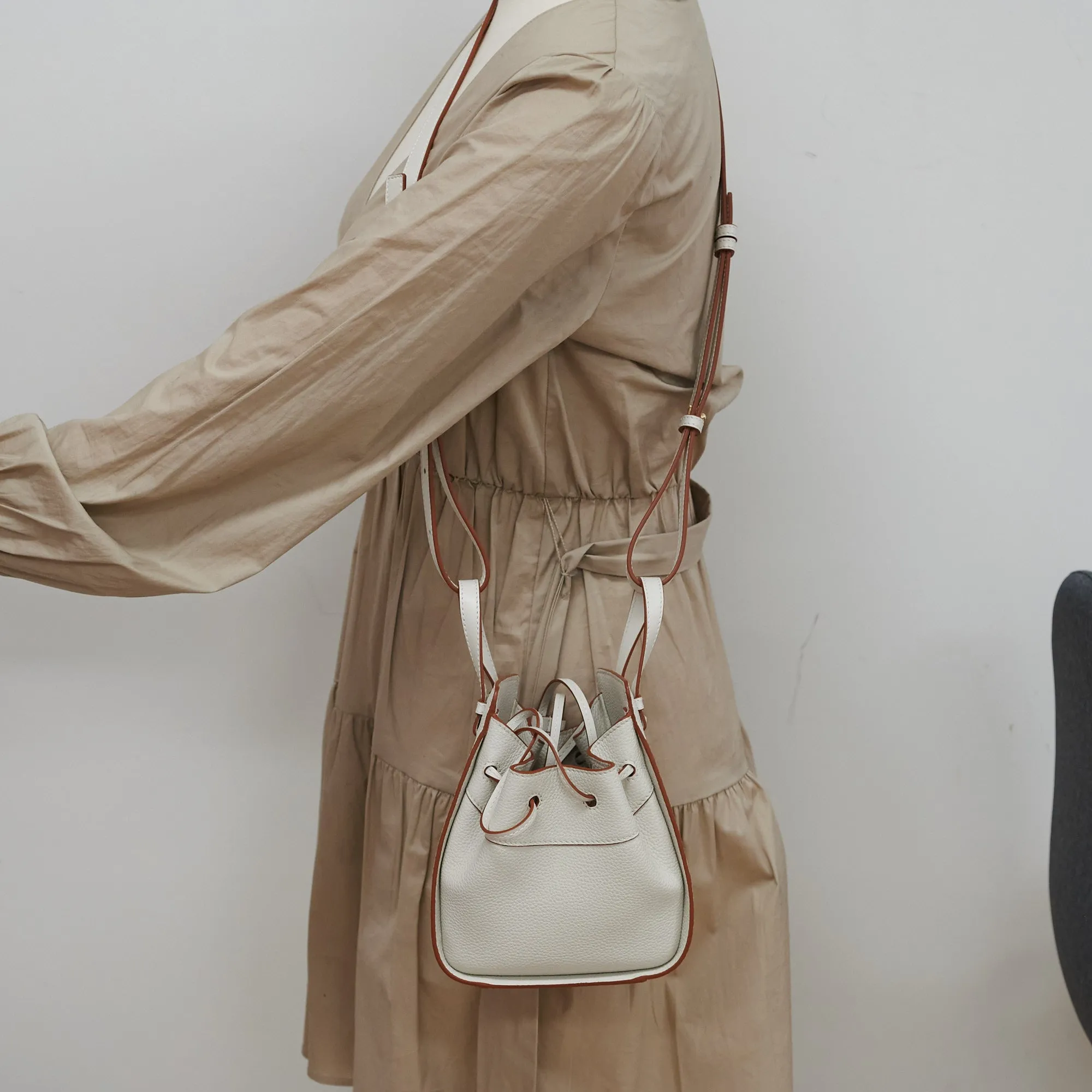 Loewe Mini Hammock Bag White
