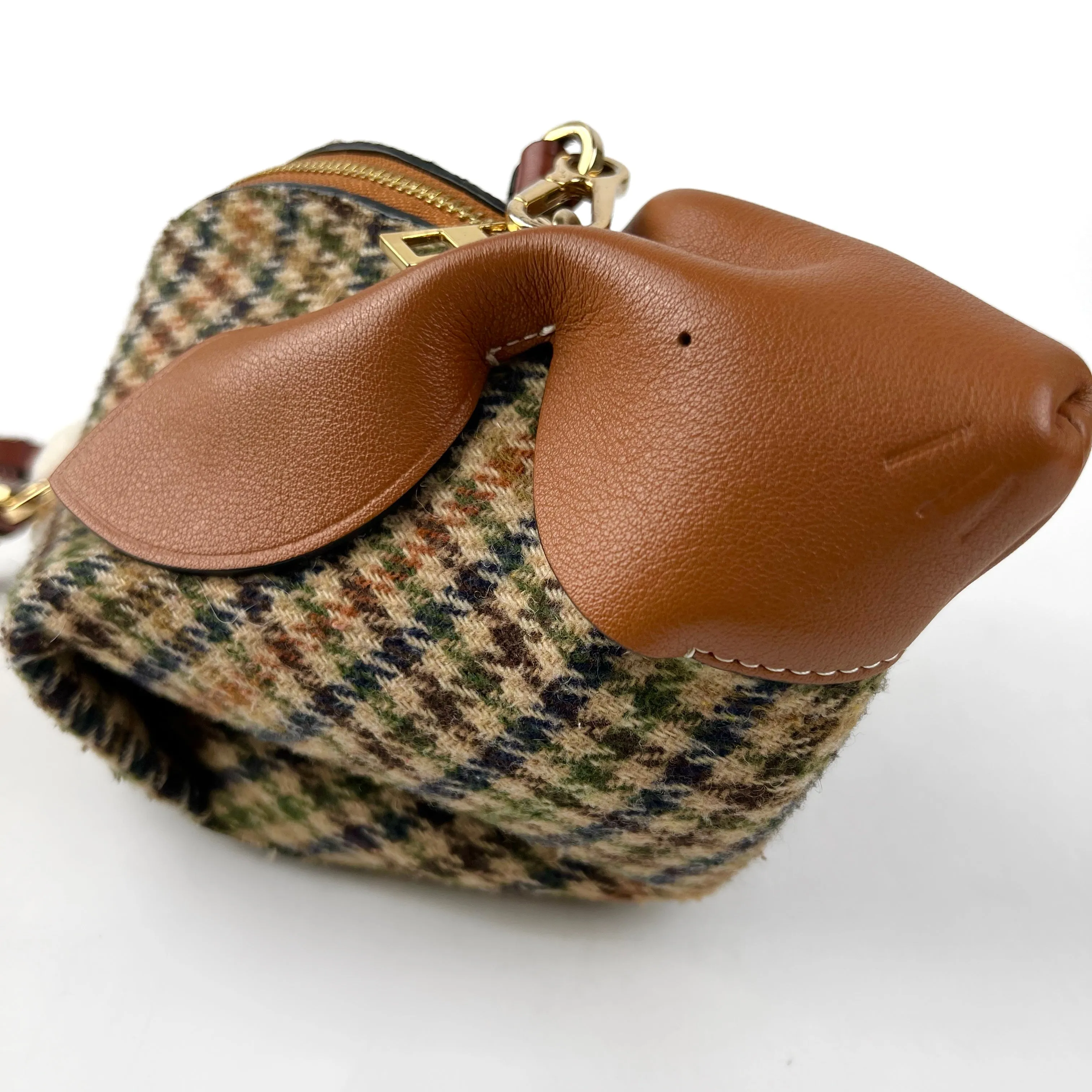 Loewe Mini Tan Bunny Crossbody Bag