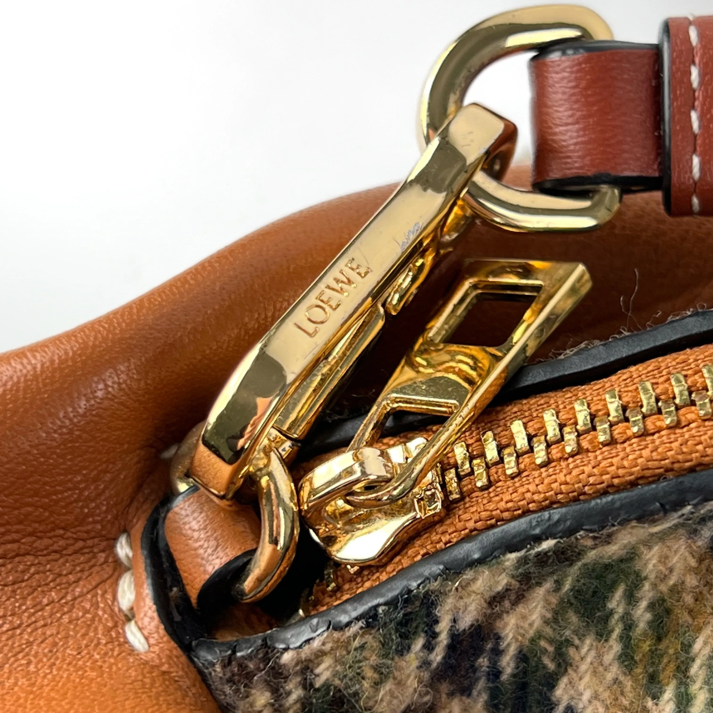 Loewe Mini Tan Bunny Crossbody Bag